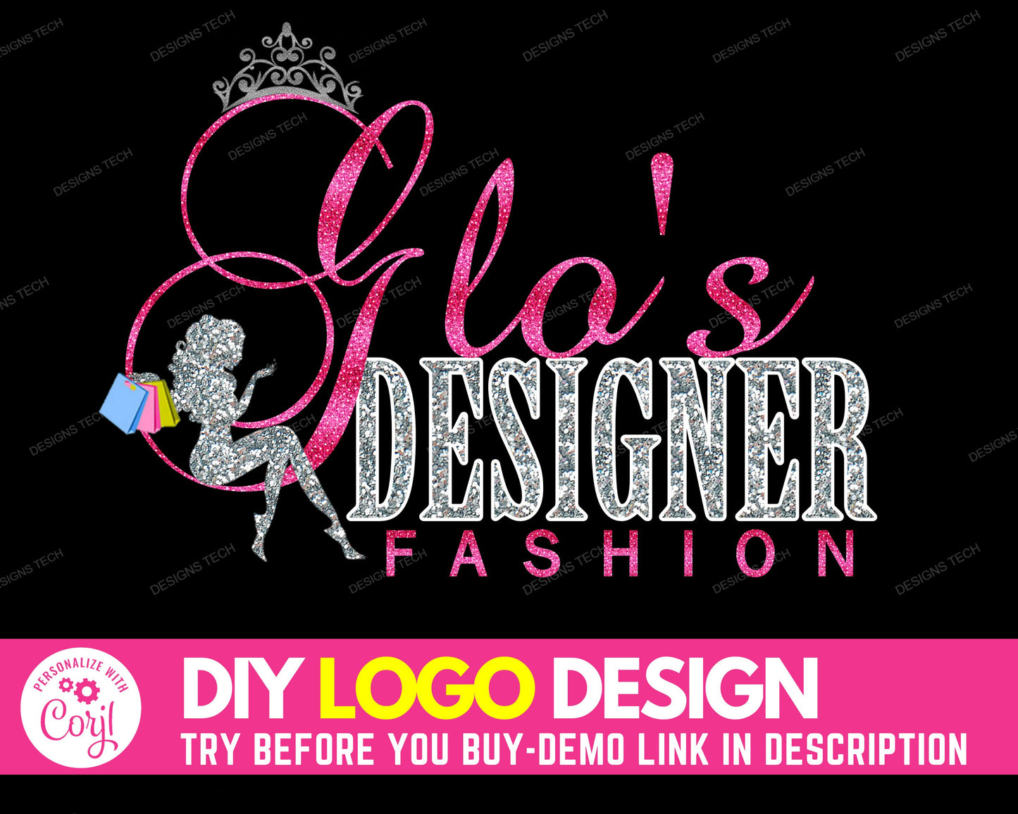 diy beauty logo, edit yourself beauty fashion logo design, cosmetics boutique makeup business logo, hair lash salon artist logo template