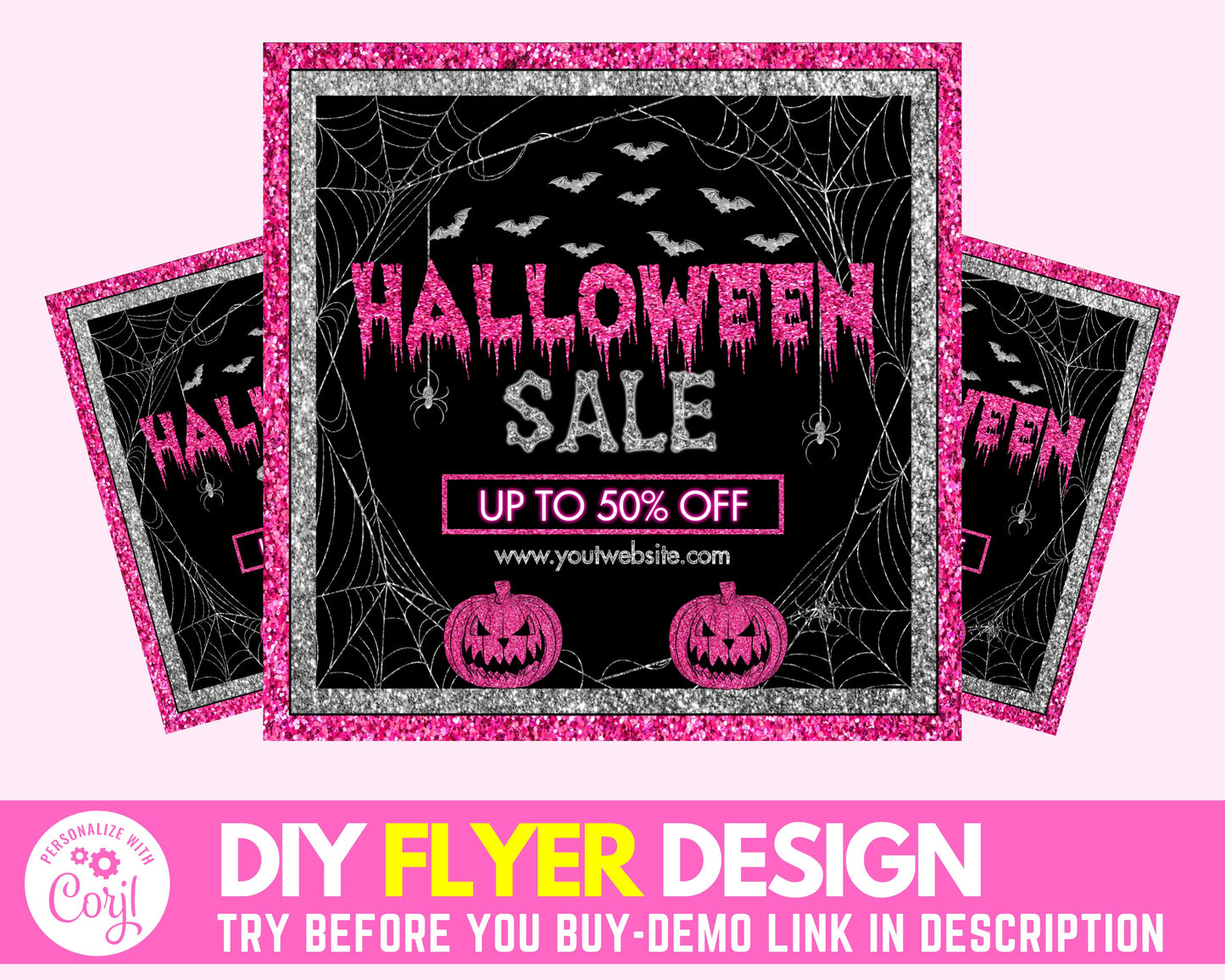 social media flyer, diy halloween flyer, scary halloween sale flyer design, instagram flyer, beauty flyer, hair bundles flyer, lash flyer