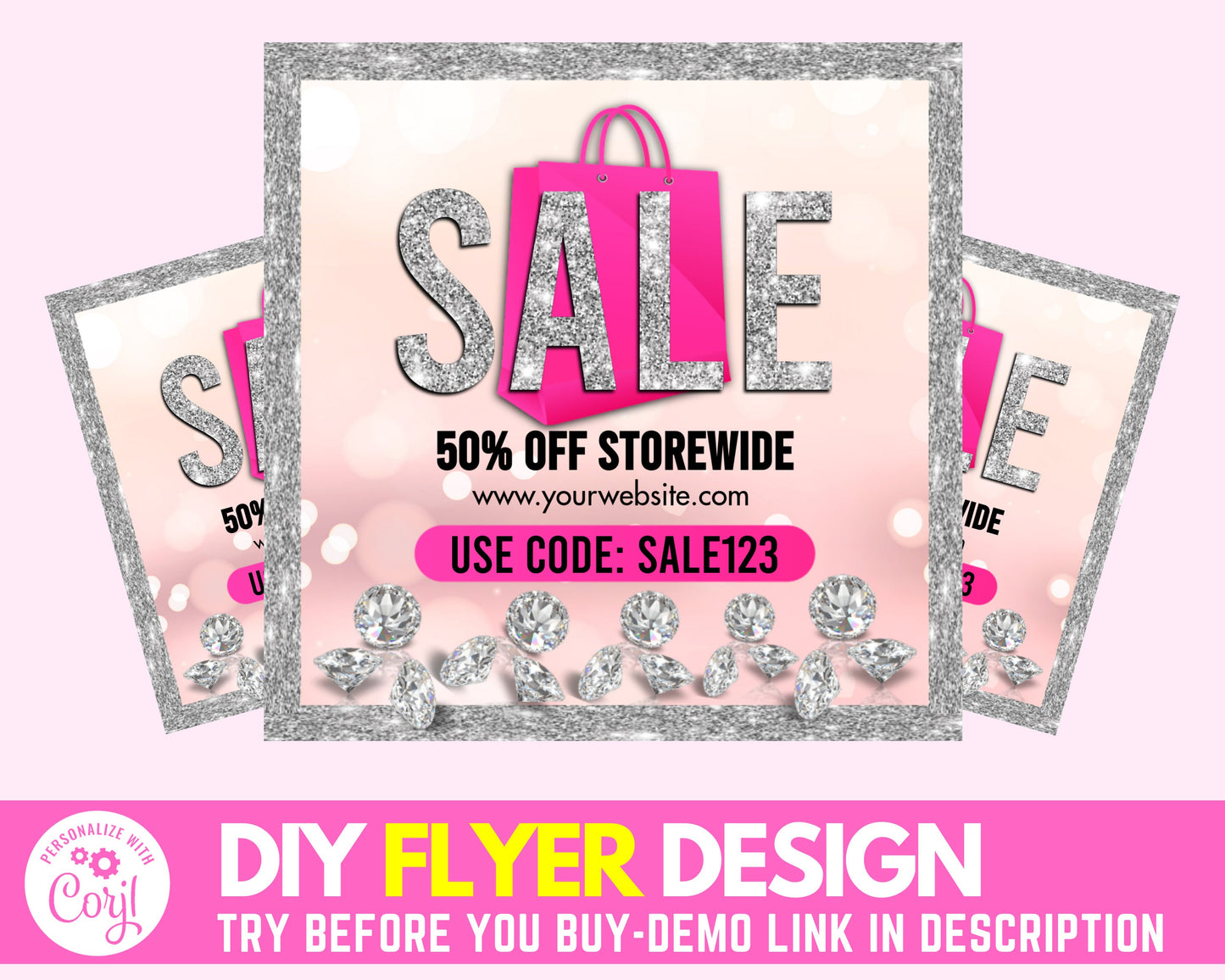 social media flyer, sale flyer, flyer design, flyer, instagram flyer, beauty flyer, hair bundles flyer, boutique flyer, shopping flyer