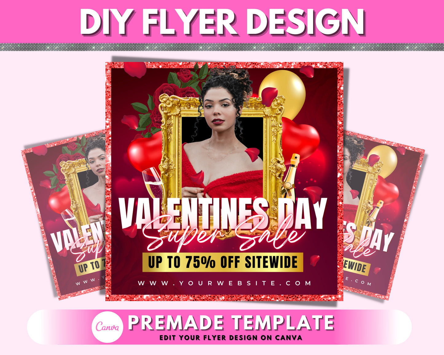 valentines flyer, diy flyer template design, valentines day sale flyer, love flyer, romance flyer, instagram flyer, social media flyer