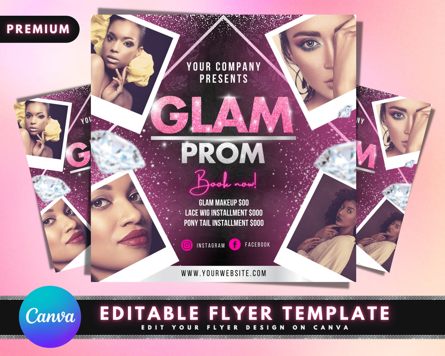 prom flyer, diy flyer template design, sale flyer, prom invitation, prom flyer invite, eyelashes flyer, makeup flyer, prom night party