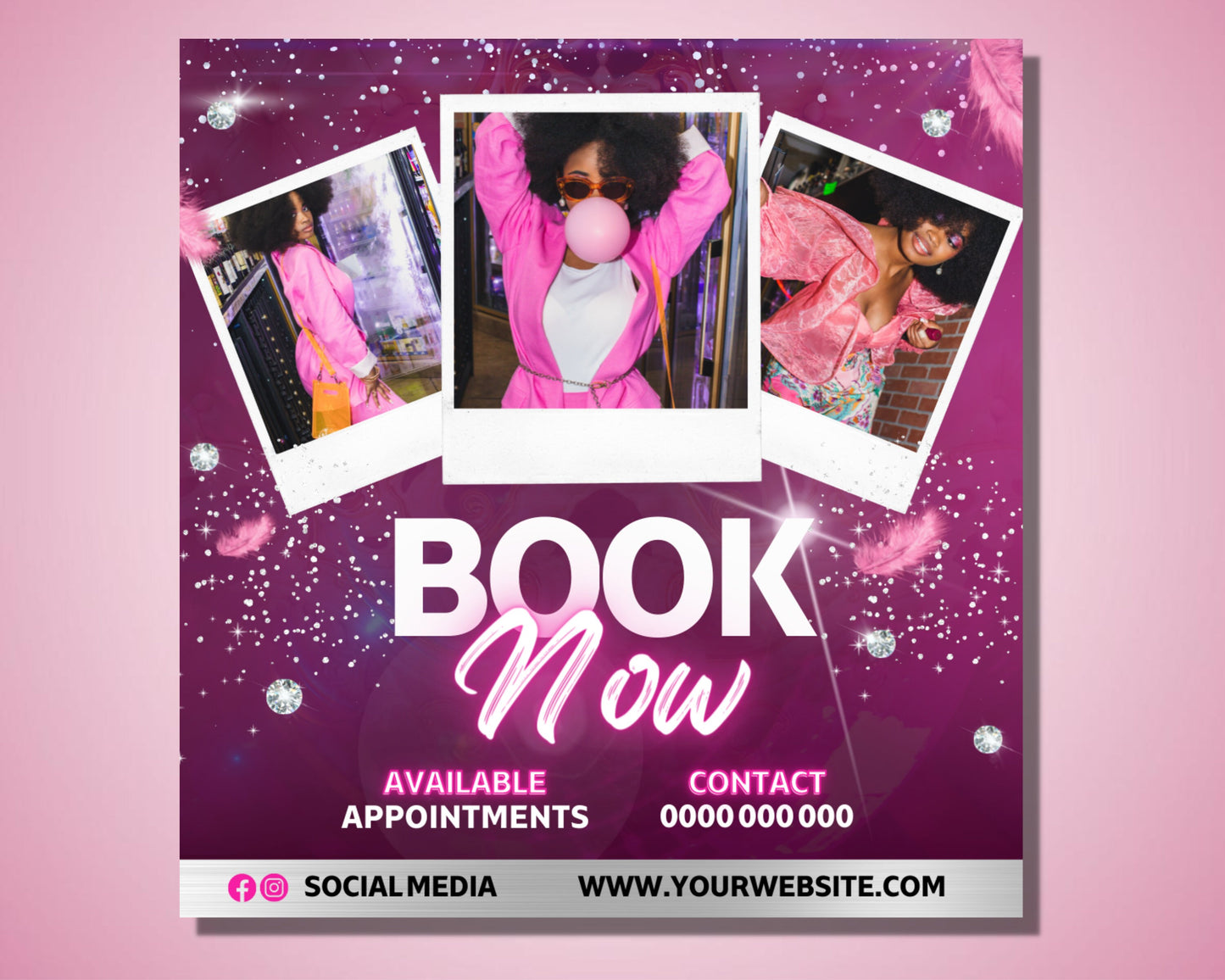 book now flyer, diy flyer template design, appointments flyer, schedule appointment flyer, hair lash nails booking flyer, premade flyer