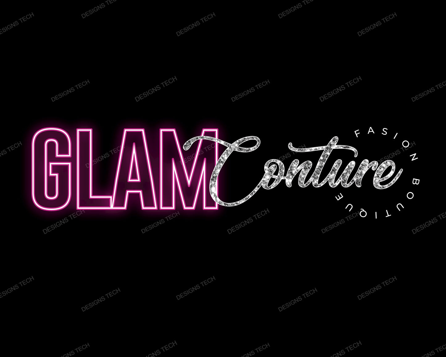 boutique logo, diy logo design template, beauty logo, fashion logo, clothing logo, store logo, store logo, premade business pink logo