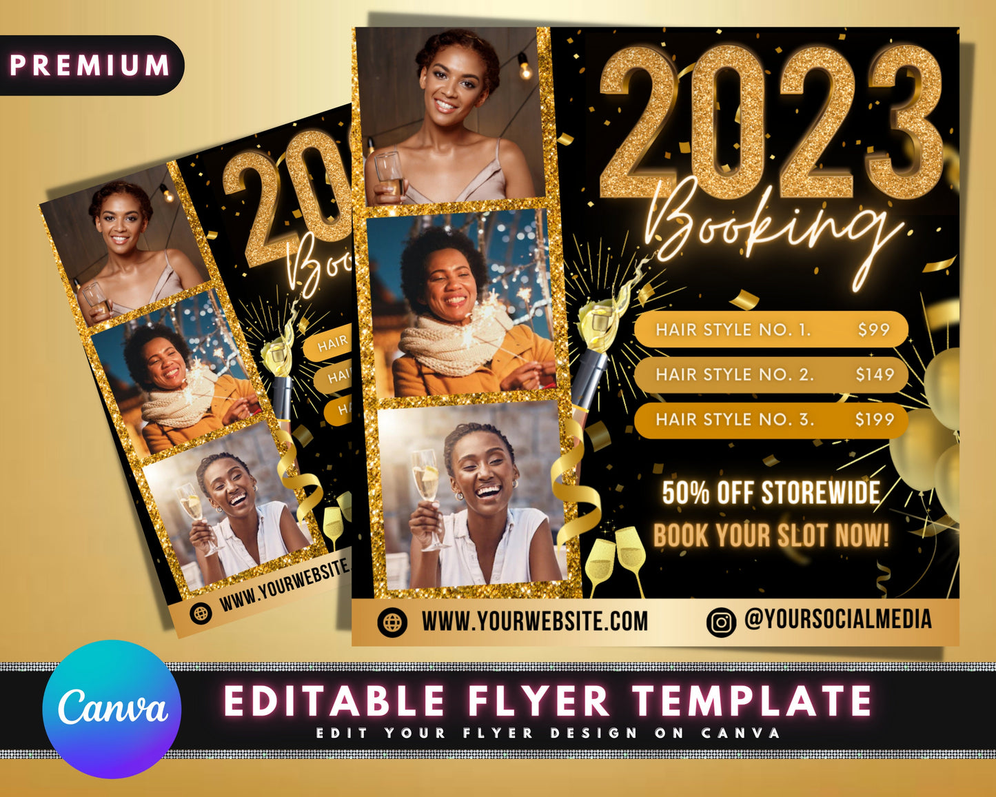 book now flyer, diy flyer template design, hair flyer, booking flyer, lash flyer, 2023 new years flyer, premade business flyer