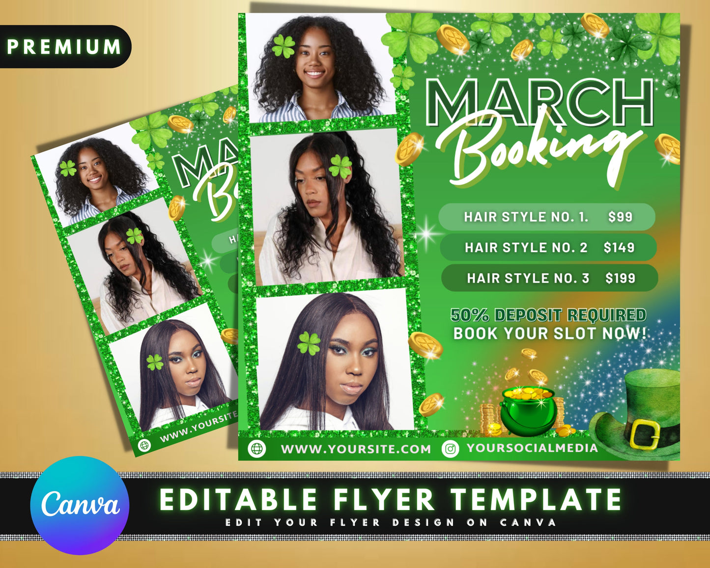 march booking flyer, diy flyer template design, hair flyer, appointments flyer, book now flyer, lash flyer, premade business flyer