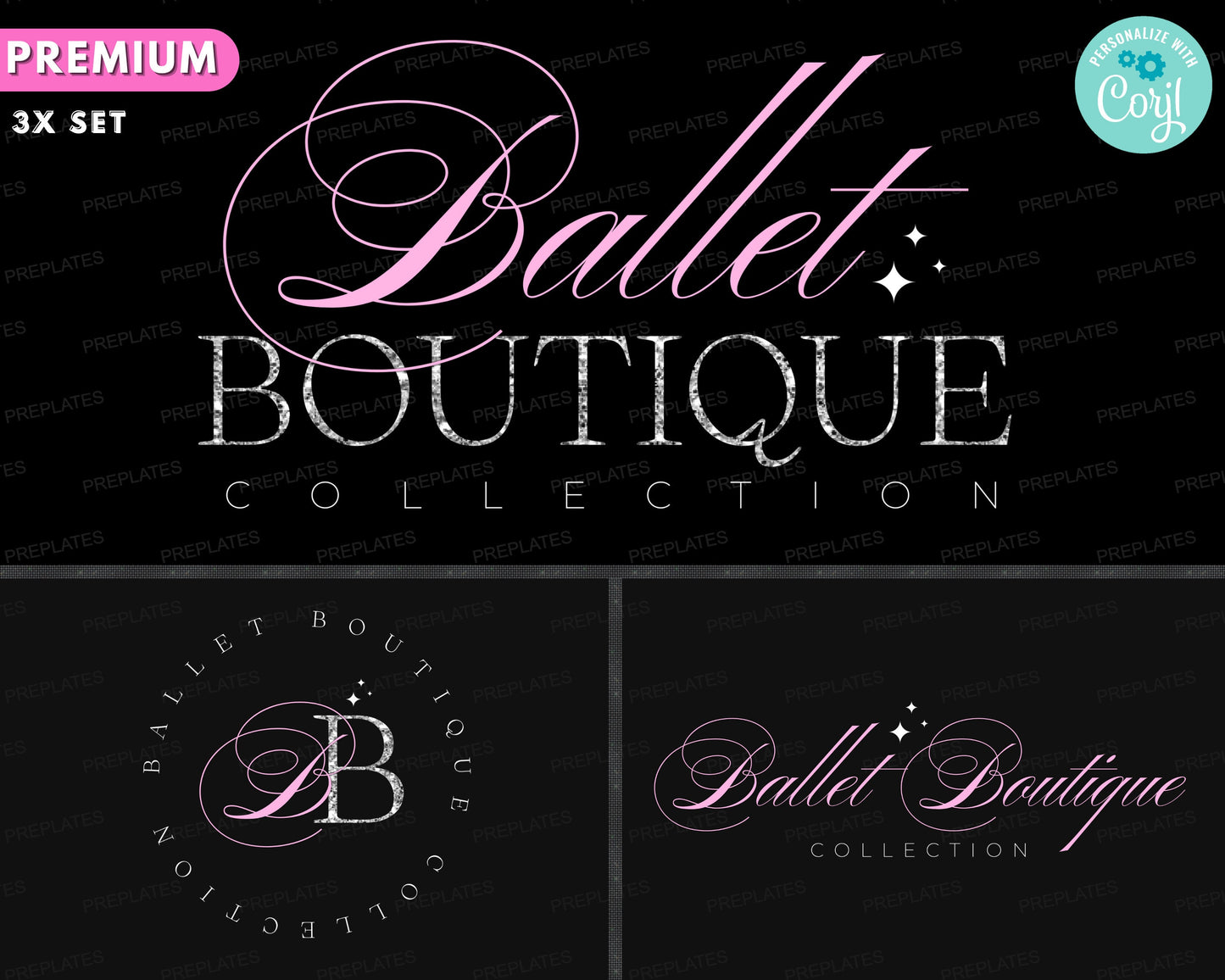 boutique logo, diy logo design template, fashion logo, text based logo, glam logo, beauty logo, hair logo, lash logo, premade business logo