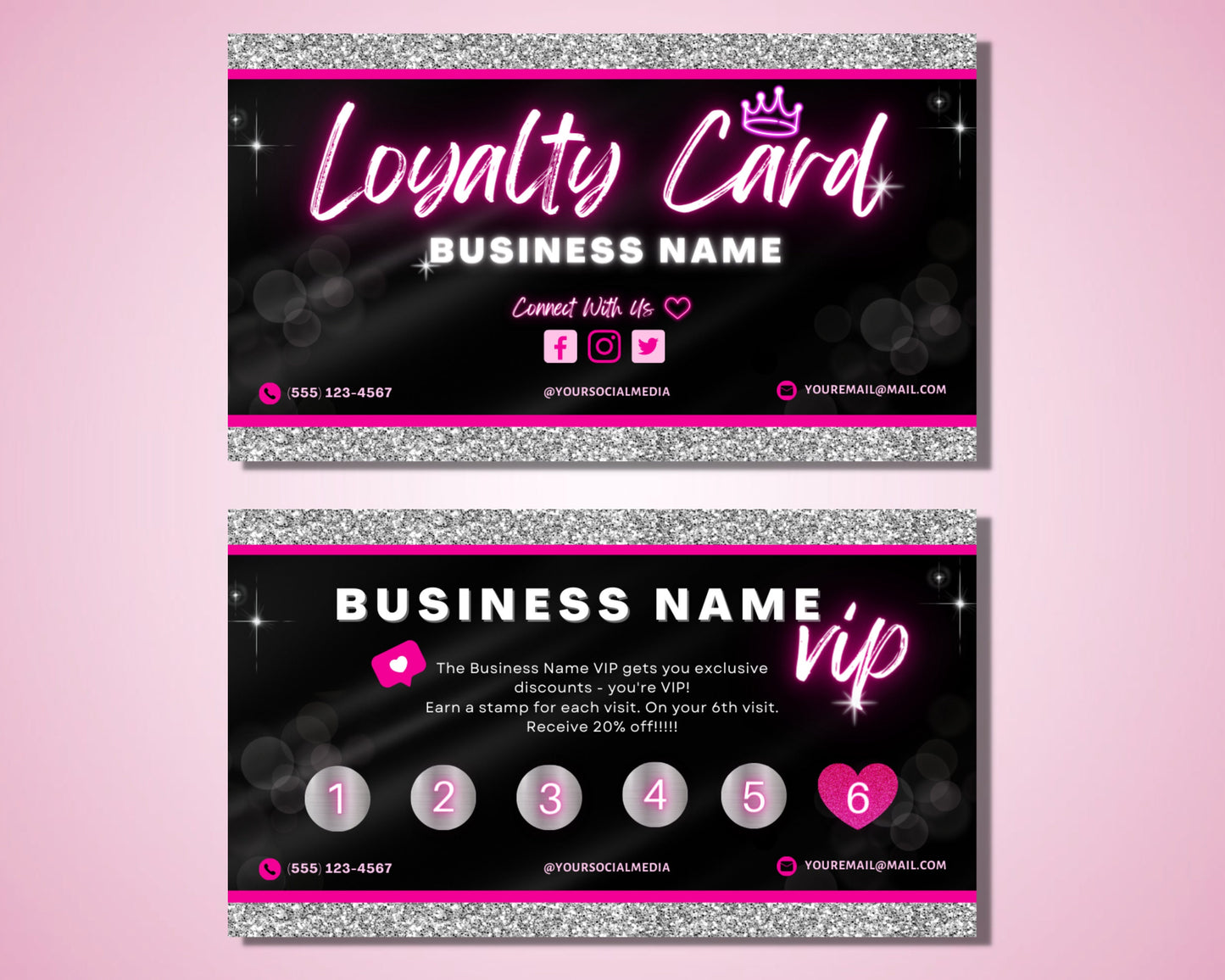 beauty loyalty cards, diy marketing cards template design, lash business card, customer rewards card, loyalty cards, business card template