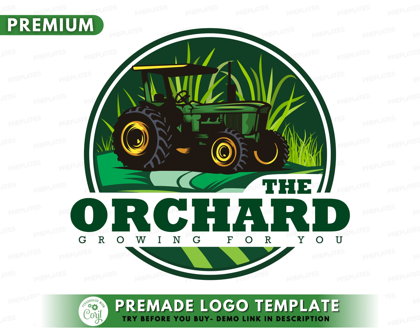 agriculture logo, diy logo design template, farming business logo, barn ranch logo, tractor logo, family farm logo, premade farmers logo