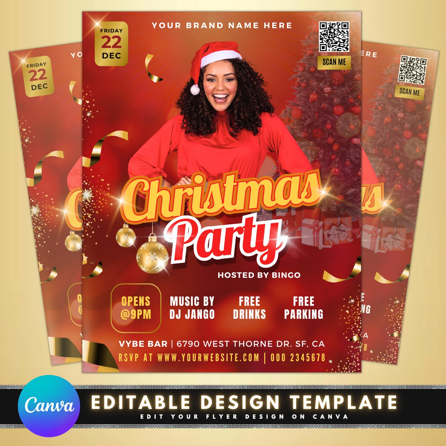 christmas events party flyer template celebration festive holiday joy merriment cheer spirit christmas party office party holiday party family gathering friends gathering christmas dinner