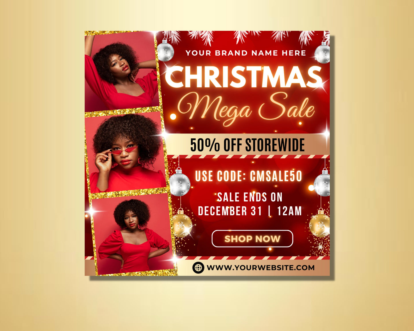 christmas sale deals discounts gifts shopping holiday winter festive cheerful joyful merry bright