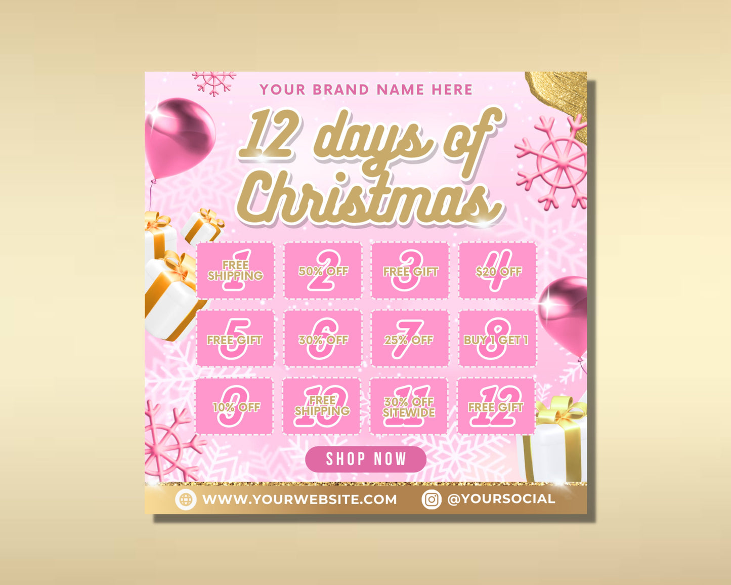 christmas 12 days gifts giving cheer joy celebration holiday tradition family friends love presents fun excitement happiness