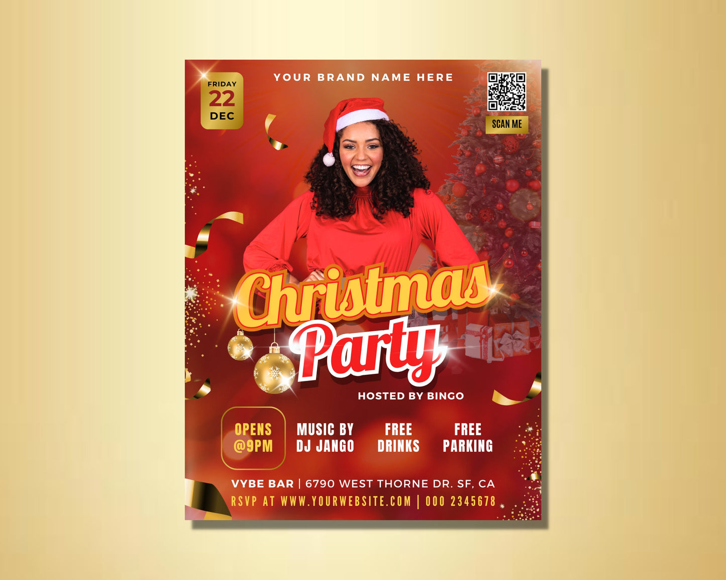 christmas events party flyer template celebration festive holiday joy merriment cheer spirit christmas party office party holiday party family gathering friends gathering christmas dinner