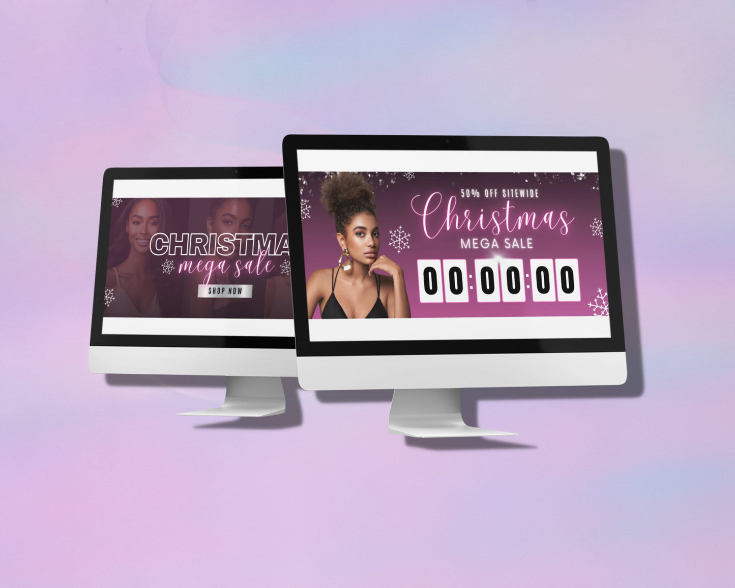 christmas sale web banner template discount promotion offer deal holiday savings shop now buy now save now get yours today don&#39;t miss out limited time offer