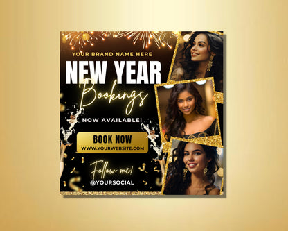 New Year New Year&#39;s Eve New Year&#39;s Day Salon Spa Hair Nails Makeup Massage Facials Waxing Discounts Promotions Specials Offer Booking Appointment Limited time Exclusive