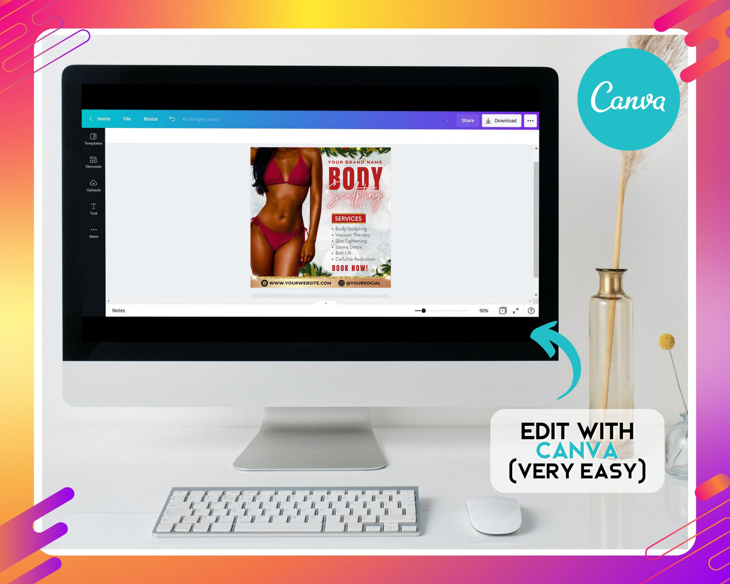 body contouring christmas gift yourself special offer limited time look your best for the holidays achieve the body you&#39;ve always wanted non-invasive painless safe and effective body sculpting butt lift cellulite reduction body spa sauna detox