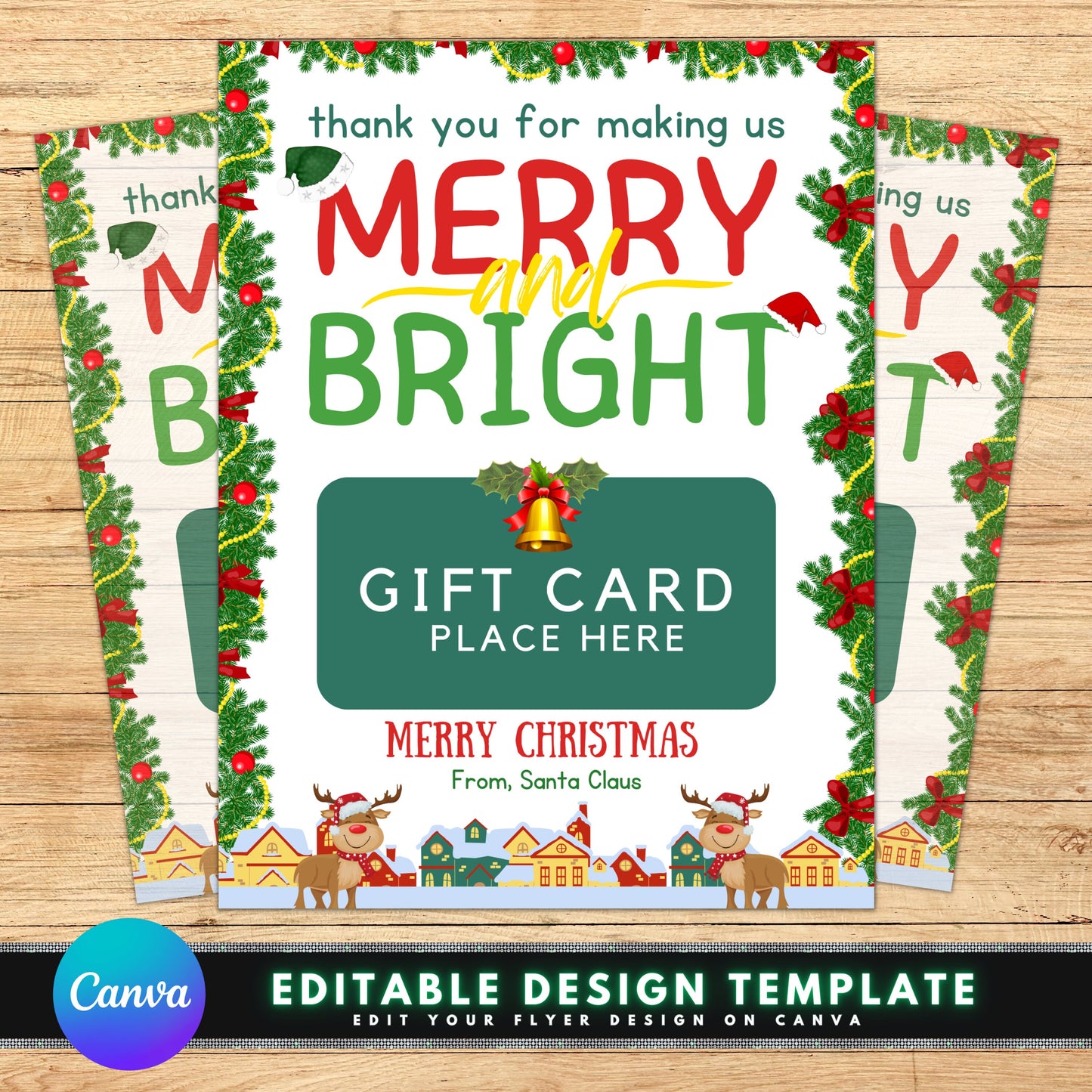 christmas gift card gift card template printable gift card holiday gift card custom gift card gift certificate employee gift gift for him gift for her gift for kids personalized gift unique gift discount gift card gift card sale