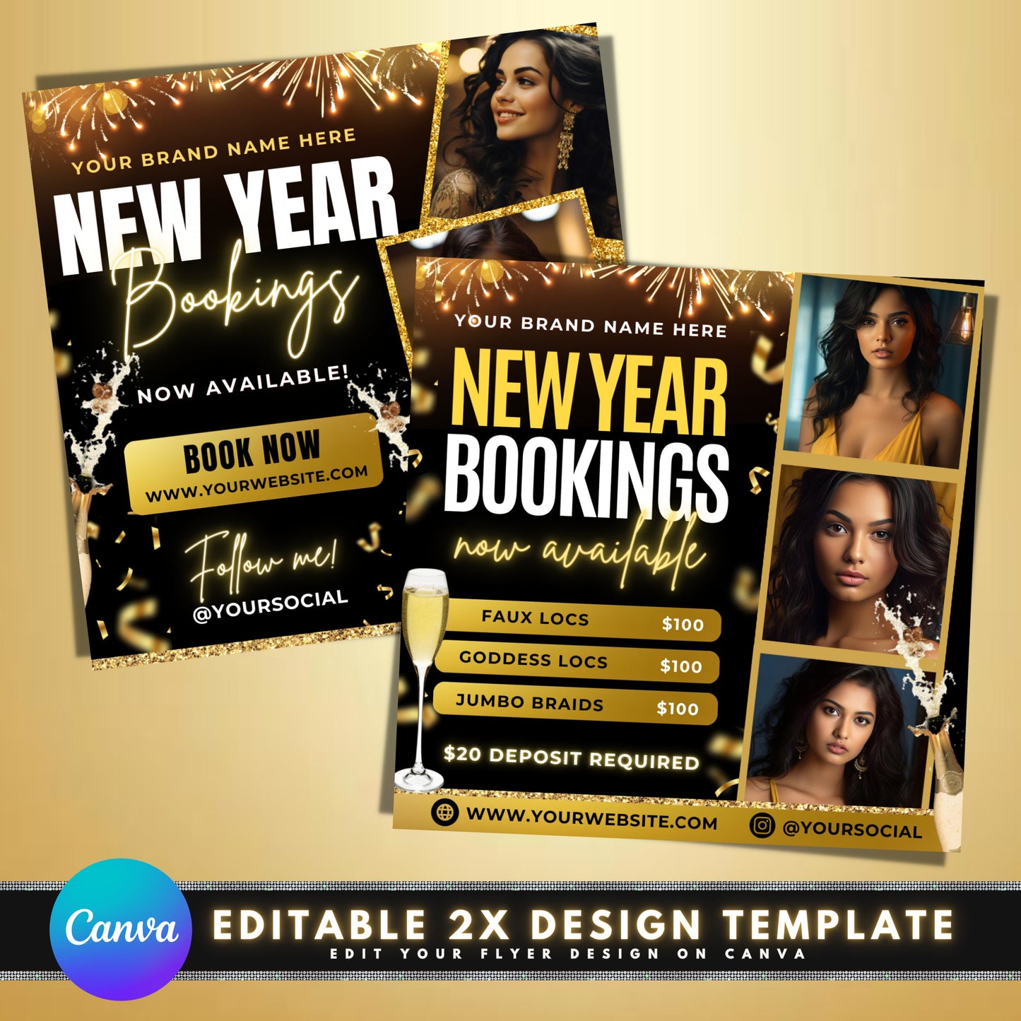 new year new year&#39;s eve new year&#39;s day salon spa hair nails makeup massage facials waxing discounts promotions specials offer booking appointment limited time exclusive