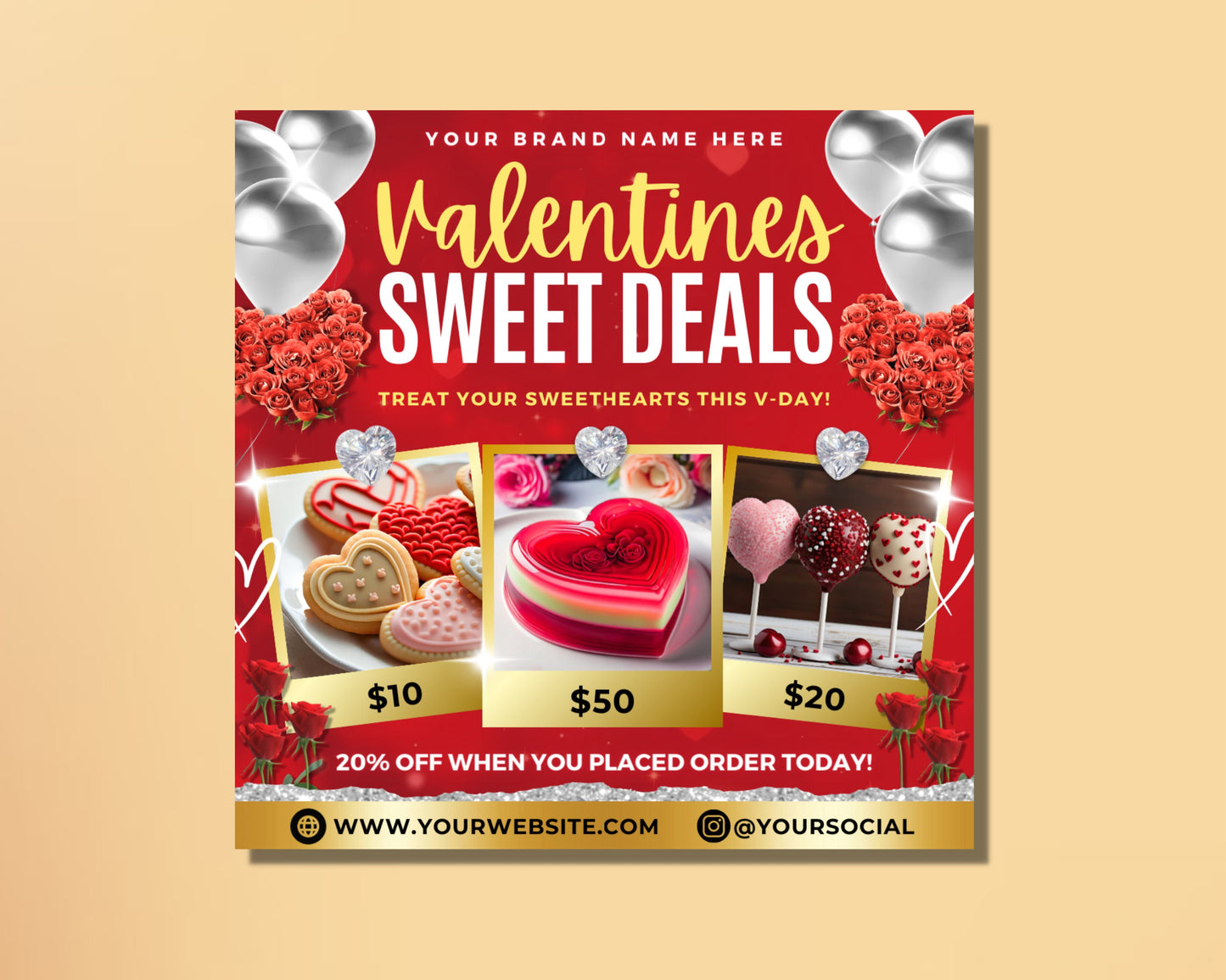 valentine&#39;s day treats sweets desserts chocolate candy flowers gifts romantic love special occasion box of chocolates cake pops cookies cupcakes delicious home-made fresh baked with love limited edition special offer pre-order now free delivery