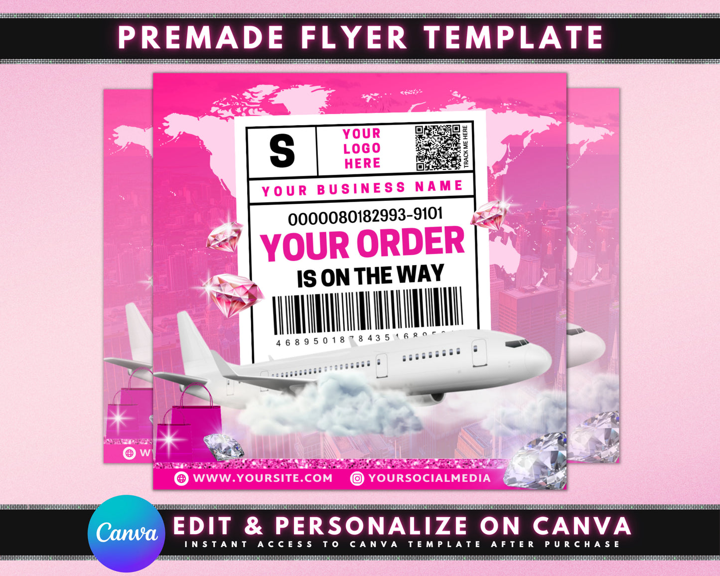 your order is on its way! get excited, your package is shipping! track your package in real time. estimated delivery date: [date]. thank you for your order! order number tracking number estimated delivery date link to track the package