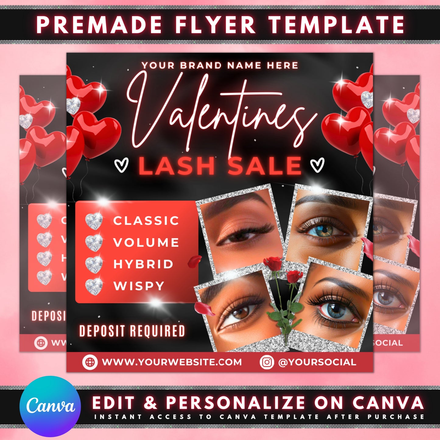 valentine&#39;s day lashes lash sale beauty makeup love special offer limited time gift idea don&#39;t miss out on these limited-time offers! treat yourself to the lashes you deserve! click here for more valentine&#39;s day lash love!