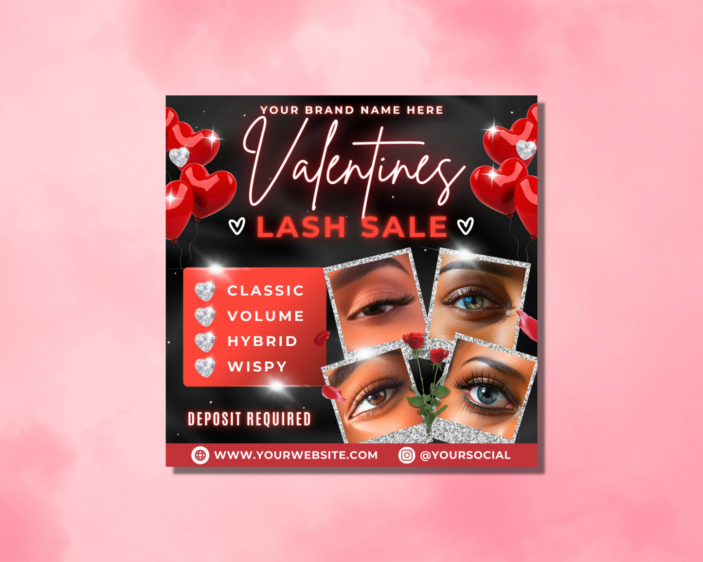 valentine&#39;s day lashes lash sale beauty makeup love special offer limited time gift idea don&#39;t miss out on these limited-time offers! treat yourself to the lashes you deserve! click here for more valentine&#39;s day lash love!