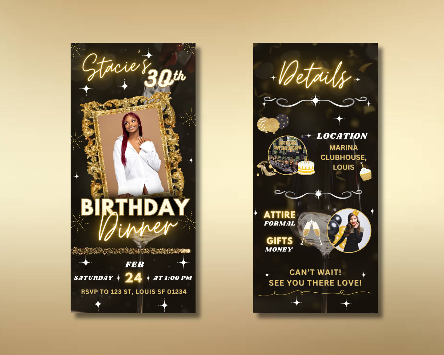 animated invitation birthday invitation digital invitation video invitation e-vite party invitation celebration invitation customizable easy to use downloadable printable rsvp online rsvp mobile-friendly social media sharing