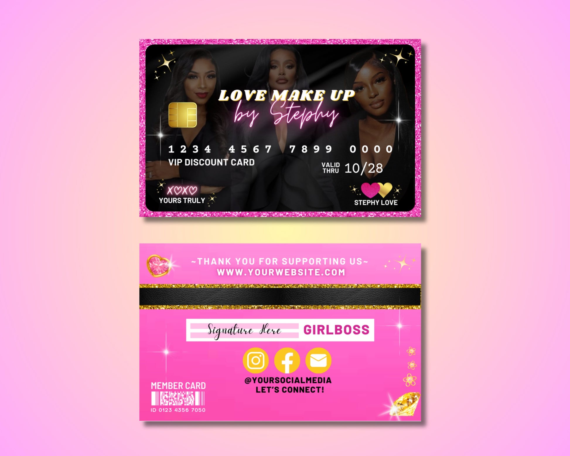 Credit card Business card Discount Card Membership Card Salon Cards Loyalty Cards VIP Cards Special Offers Promo Code Salon Makeup Beauty Rewards Lash Hair Spa Exclusive Deals Rewards Benefits Cashback