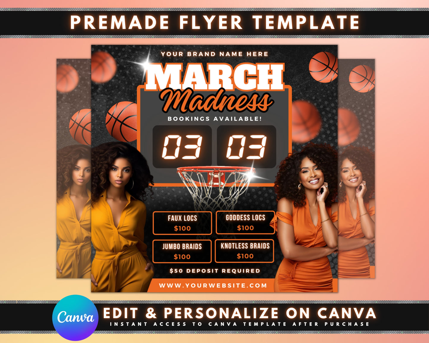 march madness hair flyer new hair march deals march hair promotions march specials now march hair makeovers march hair pampering spring flyer locs flyer bookings flyer appointment flyer march salon promo beauty flyer braids flyer hairstylist flyer