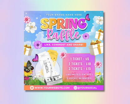 Spring Salon Hair Salon Beauty Salon Spa Raffle Giveaway Promotion Discounts Deals Prizes Book Now Enter to Win Don&#39;t Miss Out Limited Time Offer Visit Us Today Free Products Services Discounts Gift Certificates