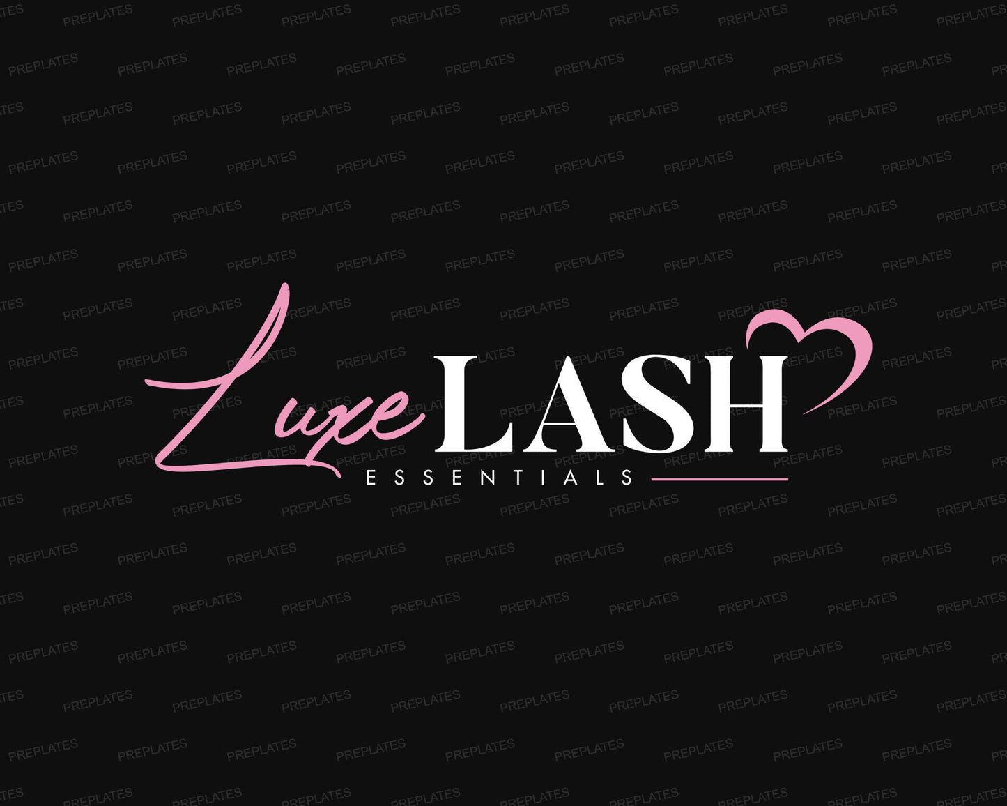 lash logo template beauty salon logo template eyelash extension logo template lash artist logo template feminine logo template eyelashes eye makeup beauty hearts editable premade diyelegant glamorous luxury minimalist modern playful beauty logo pink