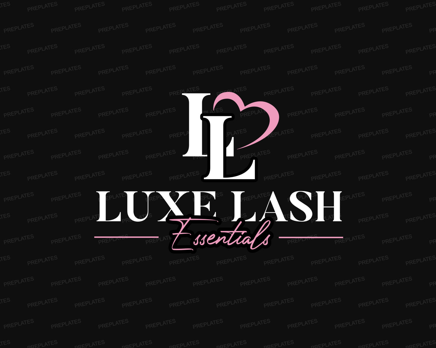 lash logo template beauty salon logo template eyelash extension logo template lash artist logo template feminine logo template eyelashes eye makeup beauty hearts editable premade diyelegant glamorous luxury minimalist modern playful beauty logo pink