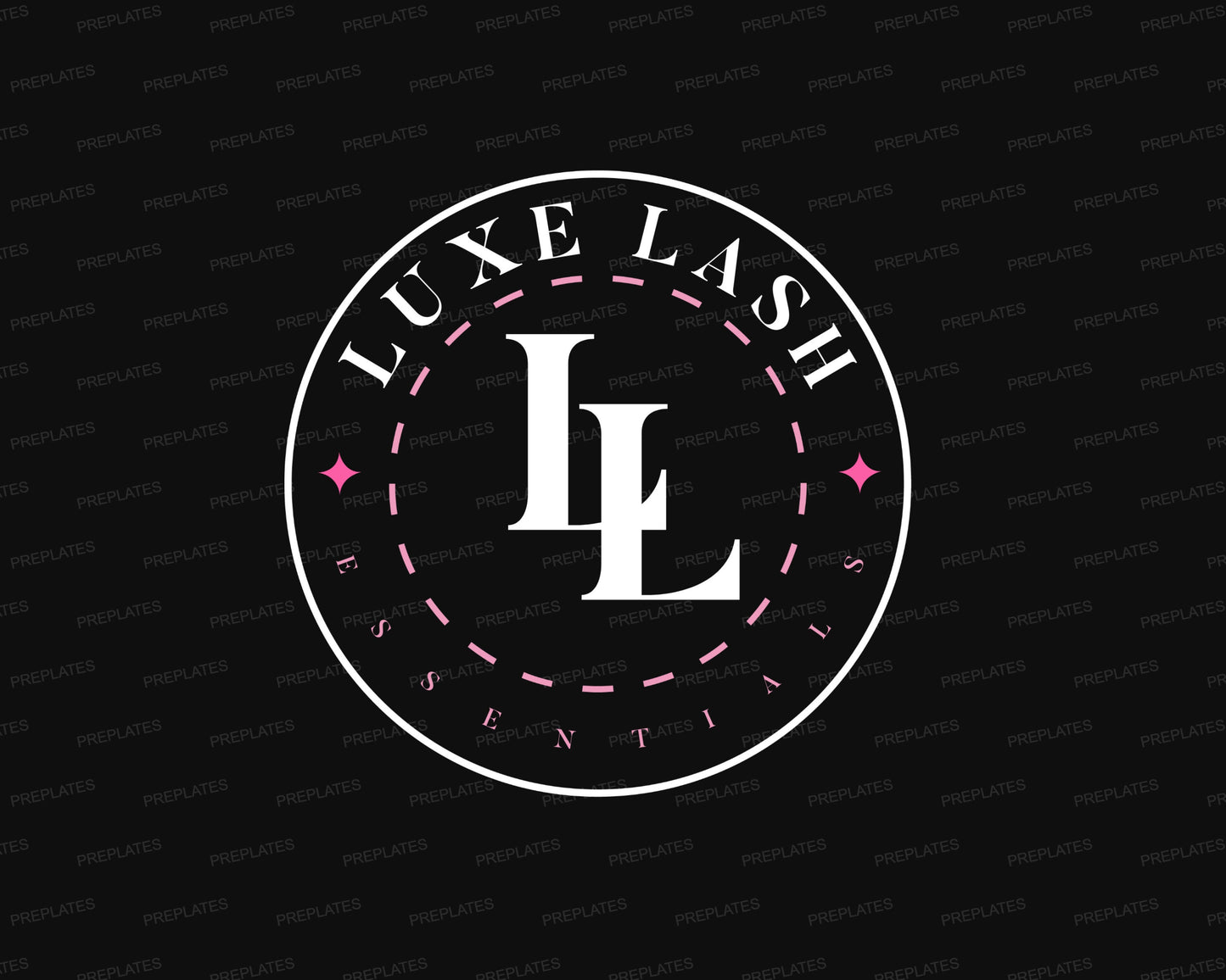 lash logo set, diy design template, beauty business logo, salon business logo, hair logo, mua logo, nails logo, premade eyelash artist logo