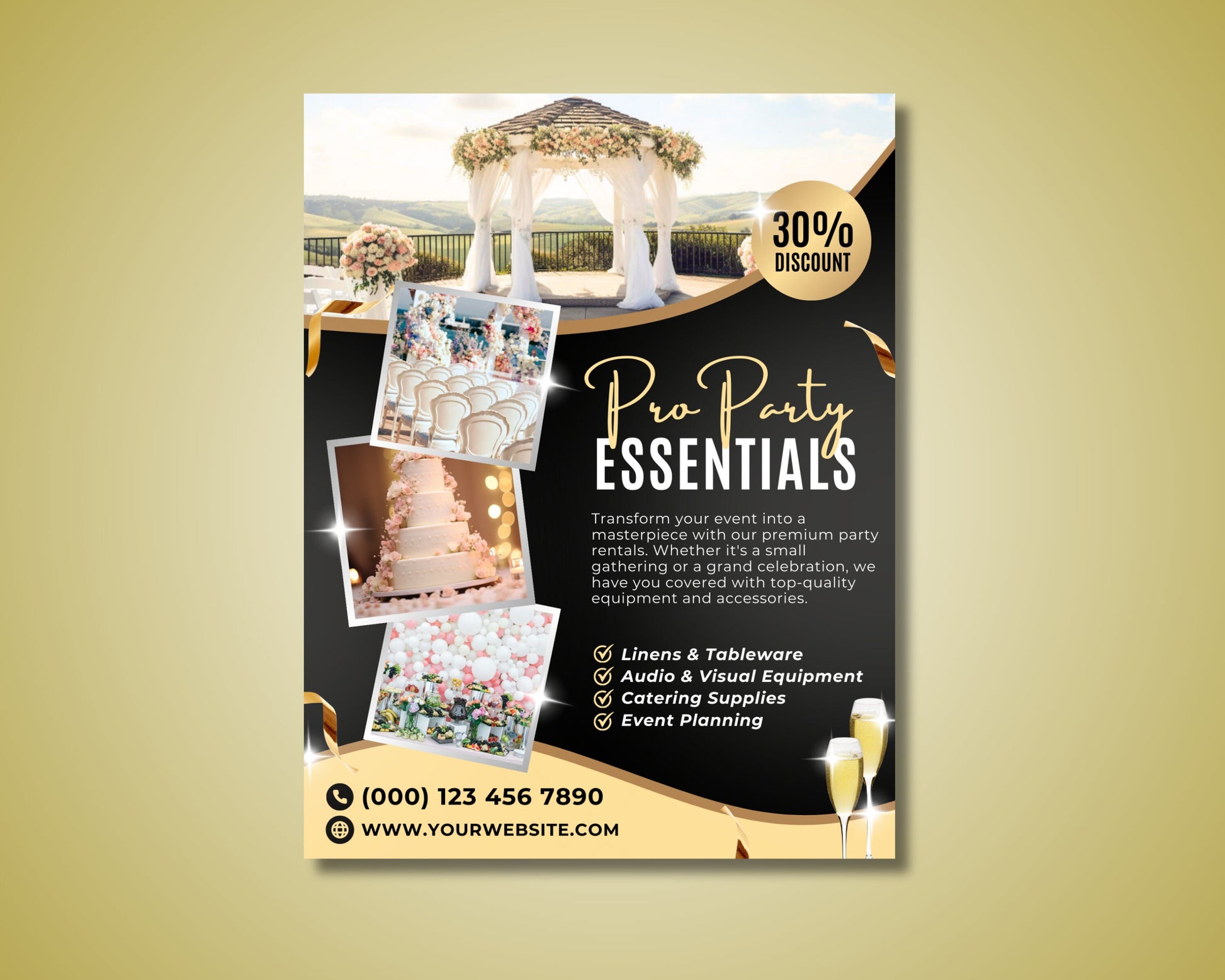 Party Essentials Rentals Make Your Party Memorable Party Rentals Tables & Chairs Tents & Canopies Bounce Houses & Inflatables Party Lighting & Decorations Dinnerware & Flatware Catering Equipment Delivery & Set-up Themed Party Supplies