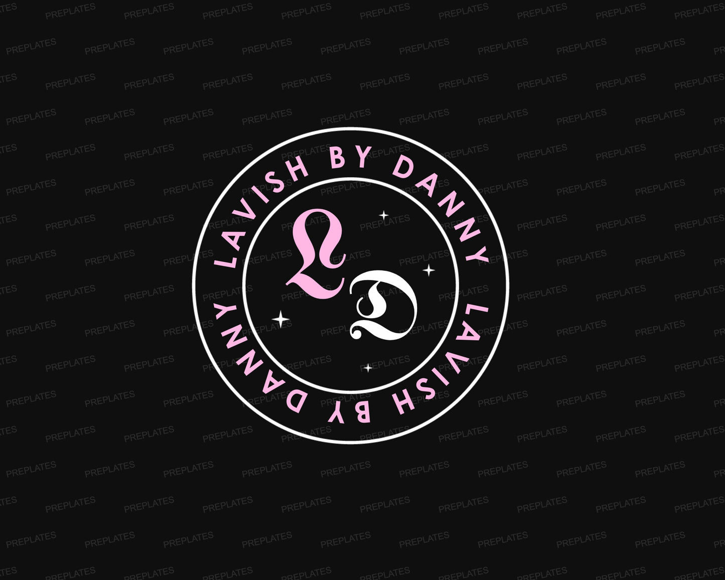 beauty salon logo beauty salon logo hair salon logo spa logo beauty logo hair salon skincare spa cosmetics makeup artist natural beauty pink & black floral female face/silhouette initials minimalist elegant luxury