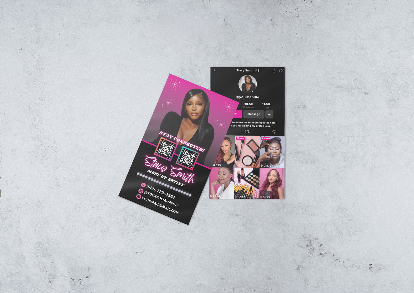 makeup artist business card business card template mua makeup business freelancemua makeup marketing beauty business small business tips tiktok makeup tiktok for business makeup hacks makeup transformation makeup ideas fyp for you for you page