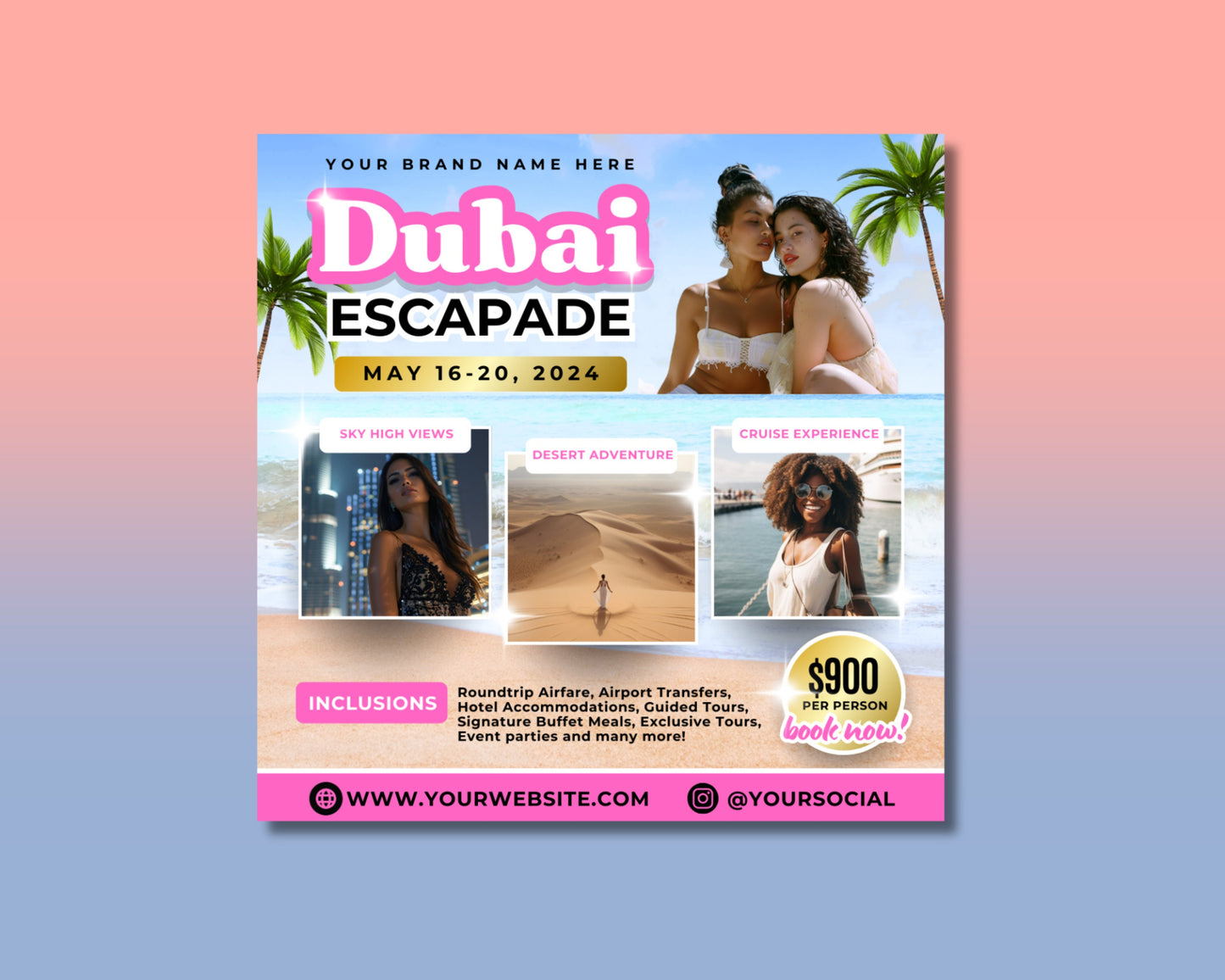 all-inclusive packages exclusive deals personalized itineraries hassle-free booking experienced travel experts luxury travel adventure travel family vacation romantic getaway cultural immersion burj khalifa dubai desert palm jumeirah dubai marina