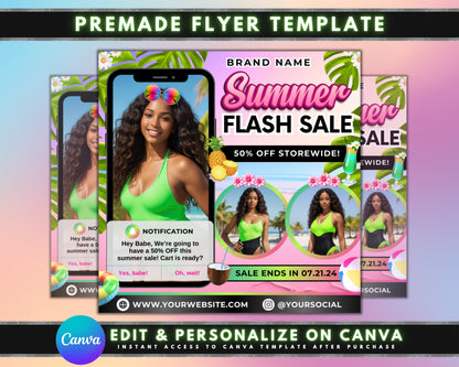 Flash Sale Boutique Sale Sale Flyer Fashion Flyer Discount Flyer Summer Sale Spring Sale Summer Flash Sale Storewide Sale New Arrivals Clearance Sale Limited Time Offer Shop Now Don&#39;t Miss Out Clothing Shoes Beauty Lash Sale Hair Sale Apparel