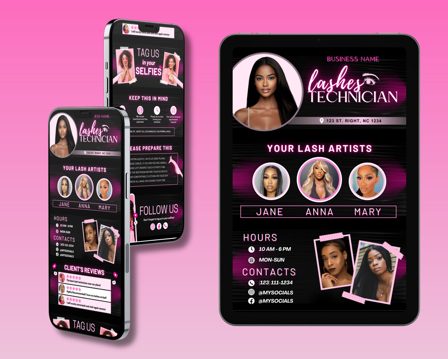 hair salon acuity template pink and black web design lash artist hairstyling services hair extensions beauty salon nail salon spa makeup artist acuity acuity scheduling template acuity website template appointment booking template premade designs