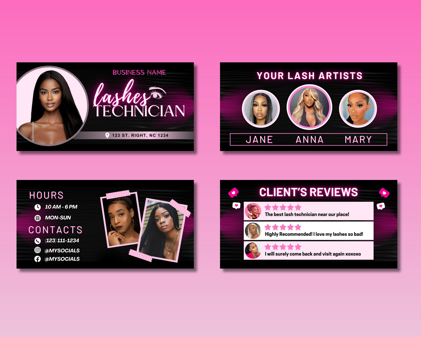 hair salon acuity template pink and black web design lash artist hairstyling services hair extensions beauty salon nail salon spa makeup artist acuity acuity scheduling template acuity website template appointment booking template premade designs