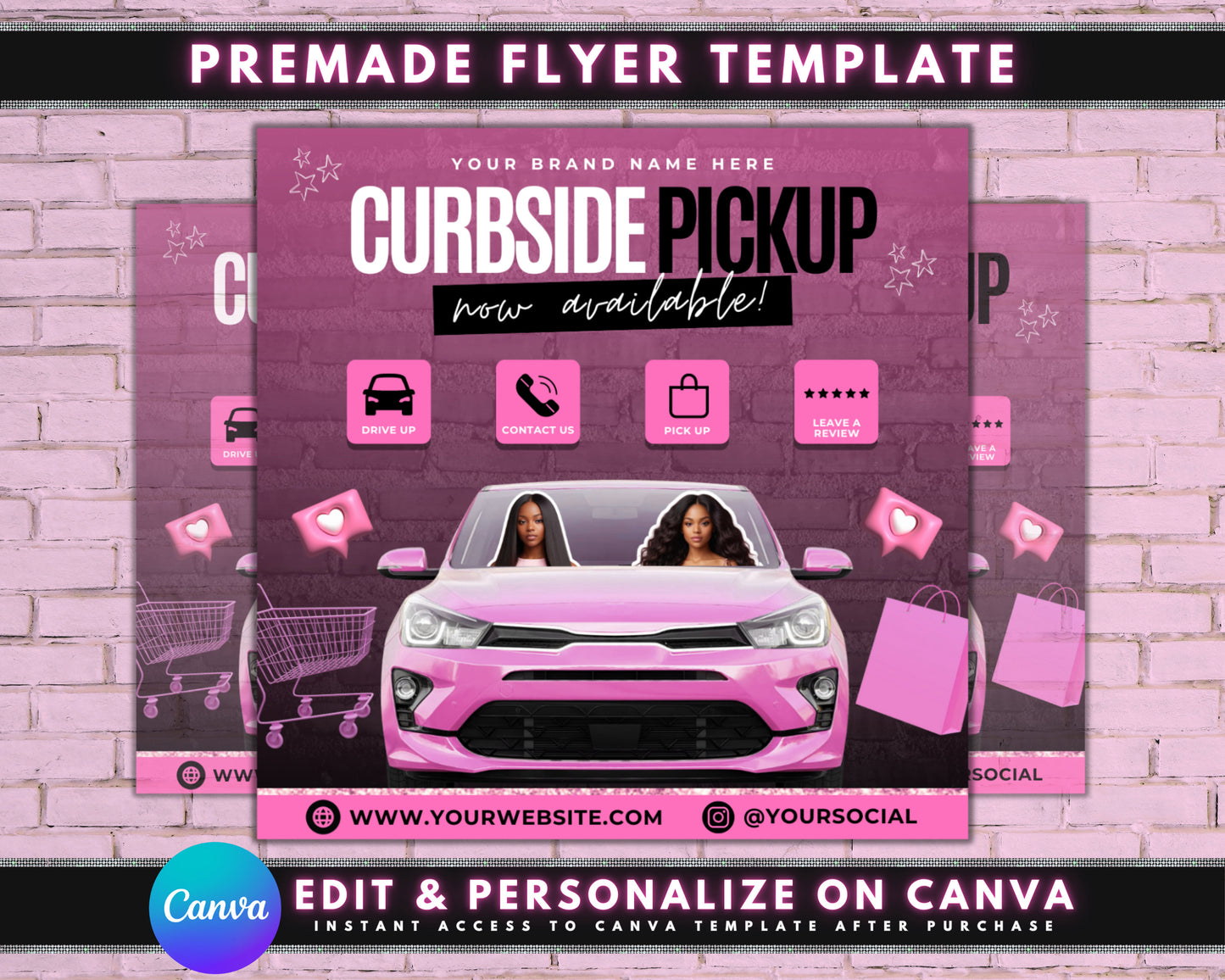 curbside pickup contactless pickup safe pickup convenient pickup shop from home pick up in minutes easy pickup skip the line stay safe, shop easy shop smart, pickup fast the safe shopping choice faster than delivery order online, pickup fast