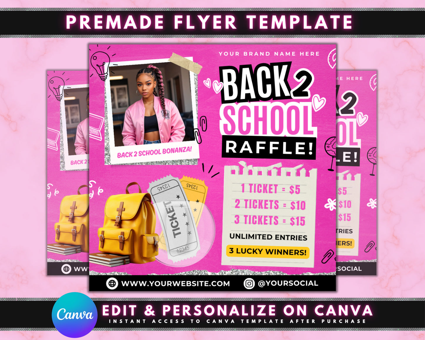 back to school beauty raffle giveaway free stuff win prizes makeup haircare skincare school supplies stylish new look confidence get ready for school look your best must-haves top trends pampering self-care school year limited time only