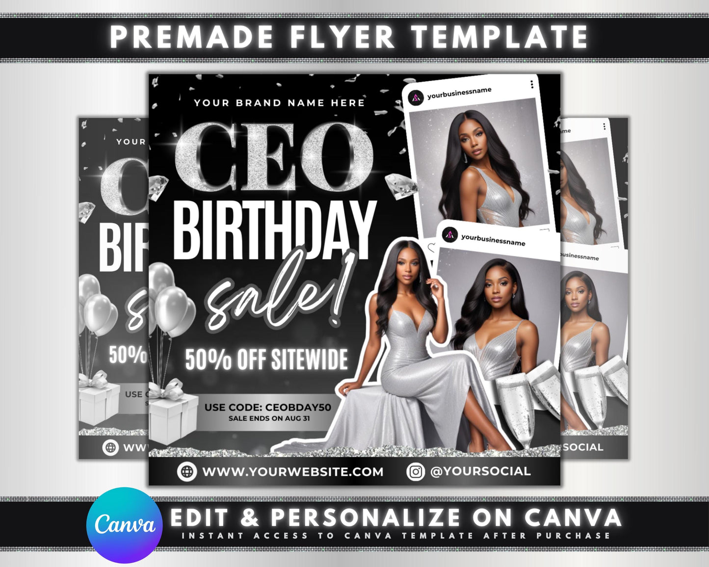 ceo birthday sale special offers discounts promotions limited time offer big savings exclusive deals shop now call to action flyer template birthday bash sale celebrate with us anniversary sale grand sale blowout sale storewide sale bonus offers