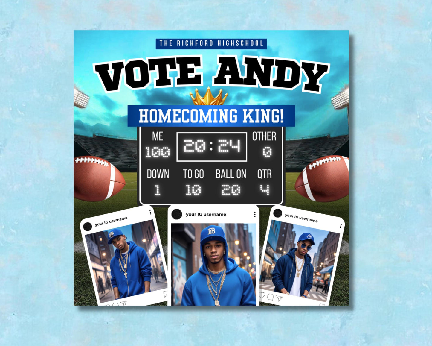 homecoming king vote election candidate ballot election day school spirit student government campus life homecoming reunion alumni event gathering celebration party social crown sash gown pageant cheerleader jock homecoming parade school spirit items