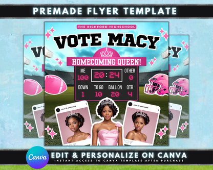 Homecoming Queen Vote Election Candidate Ballot Election Day School Spirit Student Government Campus Life Homecoming Reunion Alumni Event Gathering Celebration Party Social Crown Sash Gown Pageant Cheerleader Homecoming Parade School Spirit Items