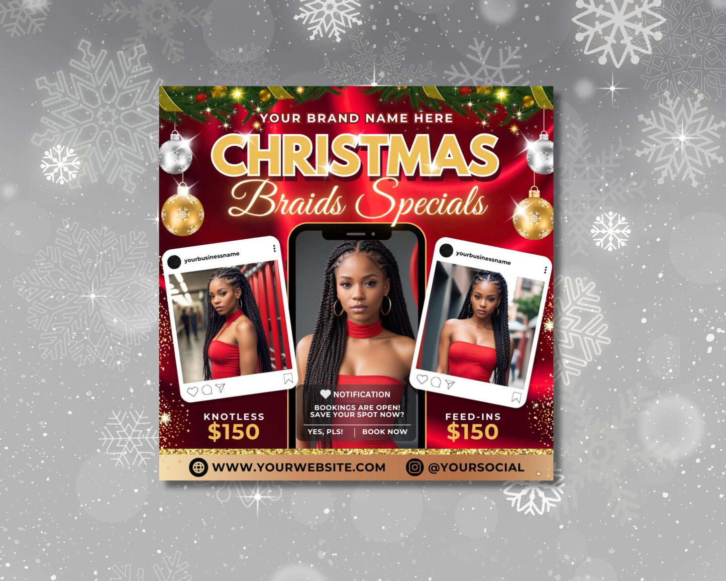 christmas
holiday
winter
festive
braids
hairstyle
hair
beauty
salon
hair salon
hairdresser
stylist
hair styling
hair accessories
hair products
hair care
hair trends
bundle
deal
offer
discount
sale
promotion
limited time
special offer
knotless
locs